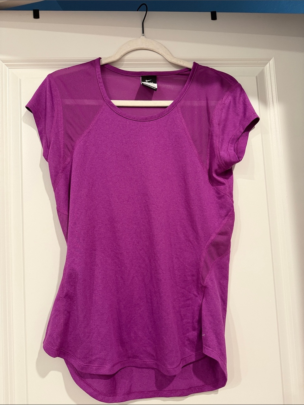 Nike Women’s Bright Purple Short Sleeve Performance Tee